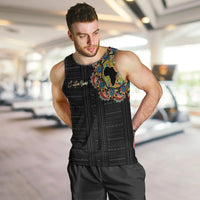 Personalized Sleeve African Pattern Men Tank Top Multi-Colored - Wonder Print Shop