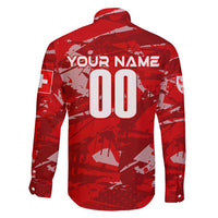 Personalized Switzerland Football 2024 Family Matching Short Sleeve Bodycon Dress and Hawaiian Shirt Trophy Wing Style - Wonder Print Shop