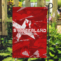 Switzerland Football 2024 Garden Flag Trophy Wing Style - Wonder Print Shop