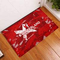 Switzerland Football 2024 Rubber Doormat Trophy Wing Style - Wonder Print Shop