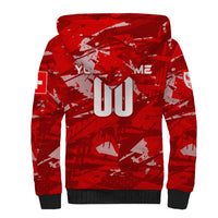 Personalized Switzerland Football 2024 Sherpa Hoodie Trophy Wing Style - Wonder Print Shop