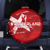 Switzerland Football 2024 Spare Tire Cover Trophy Wing Style - Wonder Print Shop