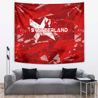 Switzerland Football 2024 Tapestry Trophy Wing Style - Wonder Print Shop
