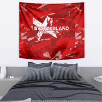 Switzerland Football 2024 Tapestry Trophy Wing Style - Wonder Print Shop