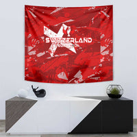 Switzerland Football 2024 Tapestry Trophy Wing Style - Wonder Print Shop