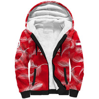 Personalized Austria Football 2024 Sherpa Hoodie Trophy Wing Style - Wonder Print Shop