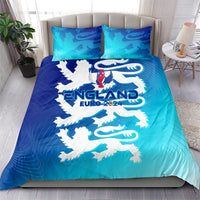 England Football 2024 Bedding Set Trophy Wing Style - Wonder Print Shop