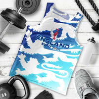 Personalized England Football 2024 Men Tank Top Trophy Wing Style - Wonder Print Shop