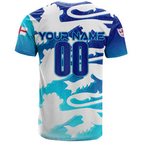 Personalized England Football 2024 T Shirt Trophy Wing Style - Wonder Print Shop