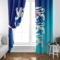 England Football 2024 Window Curtain Trophy Wing Style - Wonder Print Shop