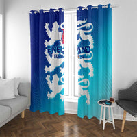 England Football 2024 Window Curtain Trophy Wing Style - Wonder Print Shop