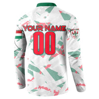 Personalized Hungary Football 2024 Button Sweatshirt Trophy Wing Style - Wonder Print Shop
