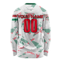 Personalized Hungary Football 2024 Long Sleeve Shirt Trophy Wing Style - Wonder Print Shop