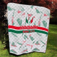 Hungary Football 2024 Quilt Trophy Wing Style - Wonder Print Shop