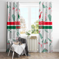 Hungary Football 2024 Window Curtain Trophy Wing Style - Wonder Print Shop