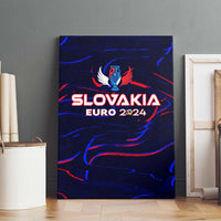 Slovakia Football 2024 Canvas Wall Art Trophy Wing Style - Wonder Print Shop