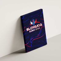 Slovakia Football 2024 Canvas Wall Art Trophy Wing Style - Wonder Print Shop