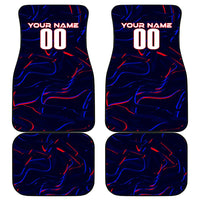 Slovakia Football 2024 Car Mats Trophy Wing Style - Wonder Print Shop