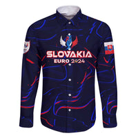 Personalized Slovakia Football 2024 Family Matching Off Shoulder Maxi Dress and Hawaiian Shirt Trophy Wing Style - Wonder Print Shop