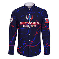 Personalized Slovakia Football 2024 Family Matching Short Sleeve Bodycon Dress and Hawaiian Shirt Trophy Wing Style - Wonder Print Shop