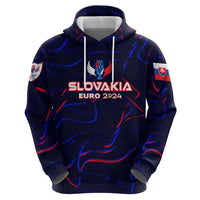 Personalized Slovakia Football 2024 Hoodie Trophy Wing Style - Wonder Print Shop