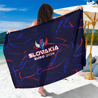 Slovakia Football 2024 Sarong Trophy Wing Style - Wonder Print Shop
