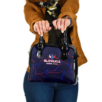 Slovakia Football 2024 Shoulder Handbag Trophy Wing Style