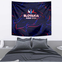 Slovakia Football 2024 Tapestry Trophy Wing Style - Wonder Print Shop