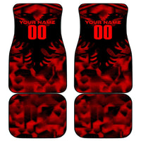 Albania Football 2024 Car Mats Trophy Wing Style - Wonder Print Shop