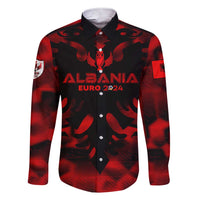 Personalized Albania Football 2024 Family Matching Short Sleeve Bodycon Dress and Hawaiian Shirt Trophy Wing Style - Wonder Print Shop