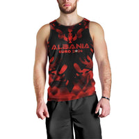 Personalized Albania Football 2024 Men Tank Top Trophy Wing Style - Wonder Print Shop