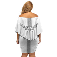 Personalized Slovenia Football 2024 Family Matching Off Shoulder Short Dress and Hawaiian Shirt Trophy Wing Style - Wonder Print Shop