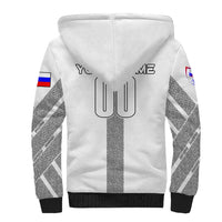 Personalized Slovenia Football 2024 Sherpa Hoodie Trophy Wing Style - Wonder Print Shop