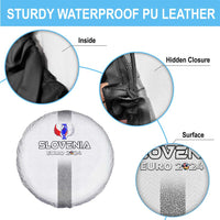 Slovenia Football 2024 Spare Tire Cover Trophy Wing Style - Wonder Print Shop