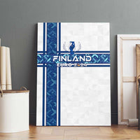 Finland Football 2024 Canvas Wall Art Trophy Wing Style - Wonder Print Shop