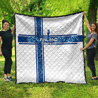 Finland Football 2024 Quilt Trophy Wing Style - Wonder Print Shop