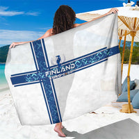 Finland Football 2024 Sarong Trophy Wing Style - Wonder Print Shop