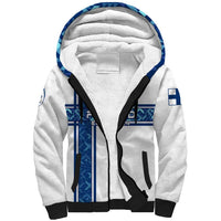 Personalized Finland Football 2024 Sherpa Hoodie Trophy Wing Style - Wonder Print Shop