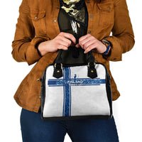 Finland Football 2024 Shoulder Handbag Trophy Wing Style