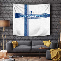 Finland Football 2024 Tapestry Trophy Wing Style - Wonder Print Shop