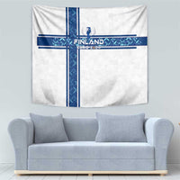 Finland Football 2024 Tapestry Trophy Wing Style - Wonder Print Shop