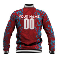 Personalized Czech Republic Football 2024 Baseball Jacket Trophy Wing Style - Wonder Print Shop