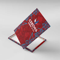 Czech Republic Football 2024 Canvas Wall Art Trophy Wing Style - Wonder Print Shop