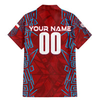 Personalized Czech Republic Football 2024 Family Matching Mermaid Dress and Hawaiian Shirt Trophy Wing Style - Wonder Print Shop