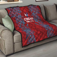 Czech Republic Football 2024 Quilt Trophy Wing Style - Wonder Print Shop
