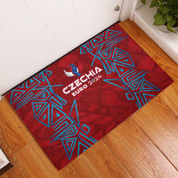 Czech Republic Football 2024 Rubber Doormat Trophy Wing Style - Wonder Print Shop