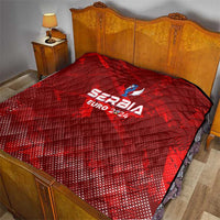 Serbia Football 2024 Quilt Trophy Wing Style - Wonder Print Shop