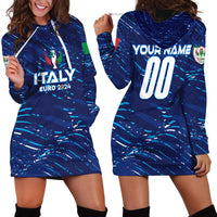 Personalized Italy Football 2024 Hoodie Dress Trophy Wing Style - Wonder Print Shop