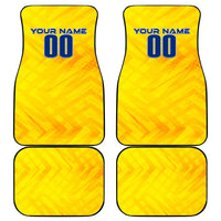 Romania Football 2024 Car Mats Trophy Wing Style - Wonder Print Shop