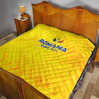 Romania Football 2024 Quilt Trophy Wing Style - Wonder Print Shop